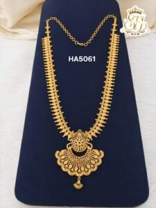 Traditional temple style long Haram