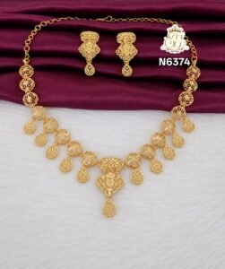 Floral Drop Necklace