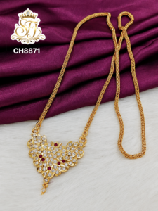 Impone stone dollar chain