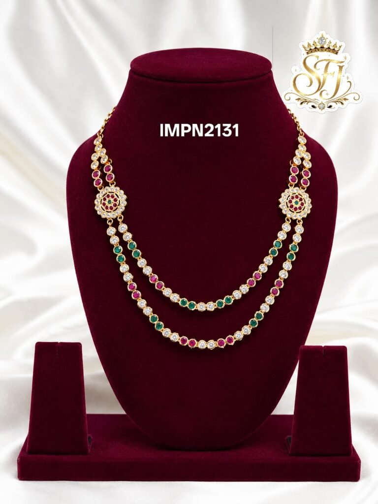 Traditional Multi Stone Haram