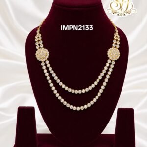 Impone white stone Necklace