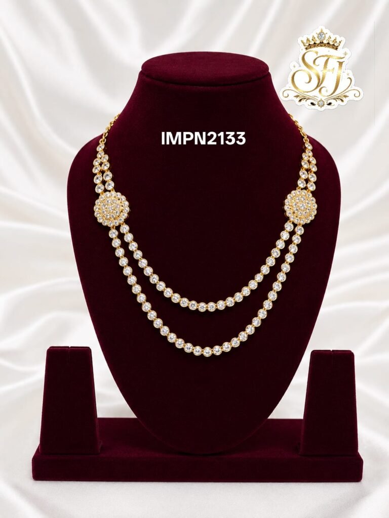 Impone white stone Necklace