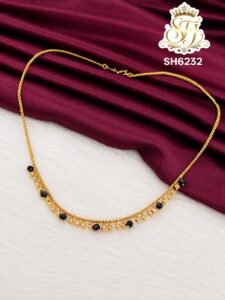 Black Bead Elegant Daily Wear Chain