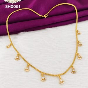 Elegant Stone Drop Necklace