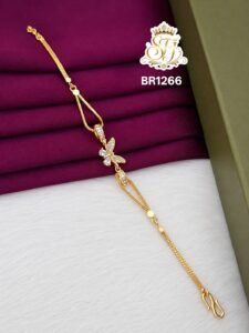 White Butterfly Bracelet