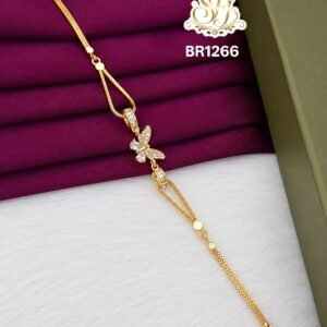 White Butterfly Bracelet
