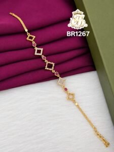 Crystal Loop Bracelet