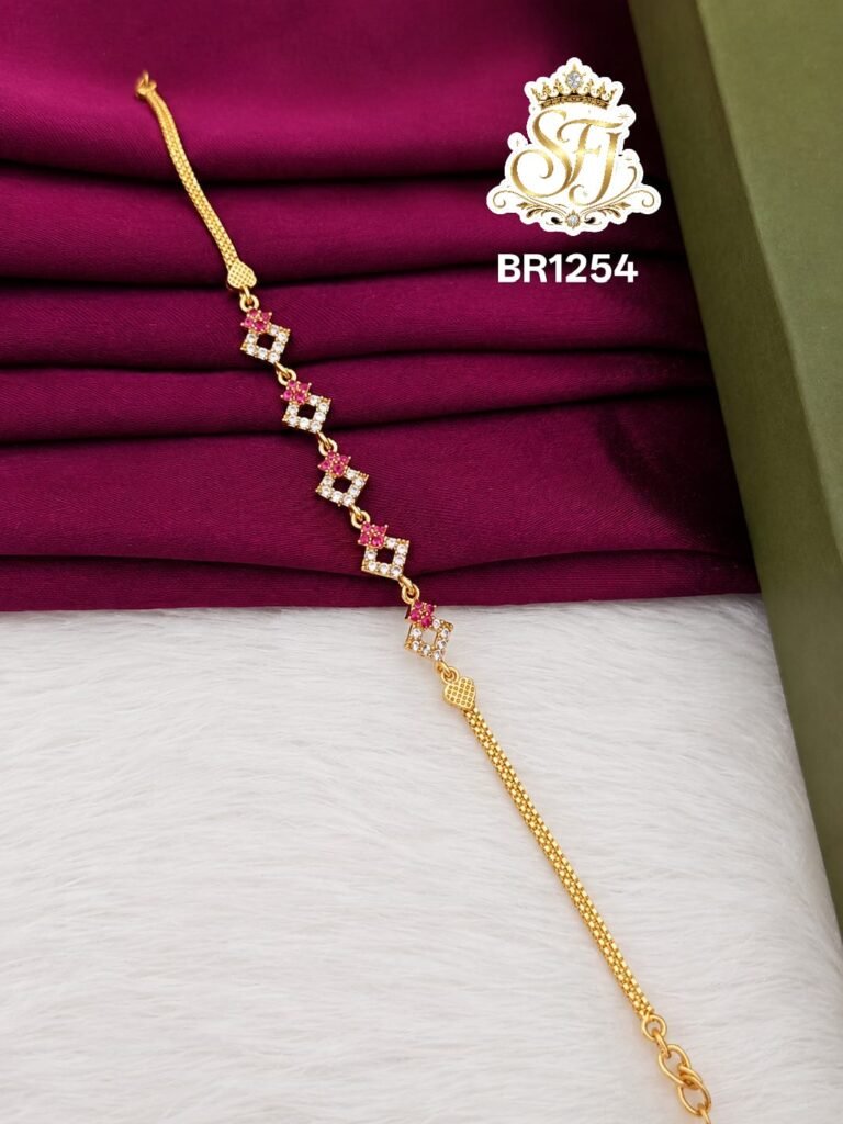 Ruby Charm Bracelet