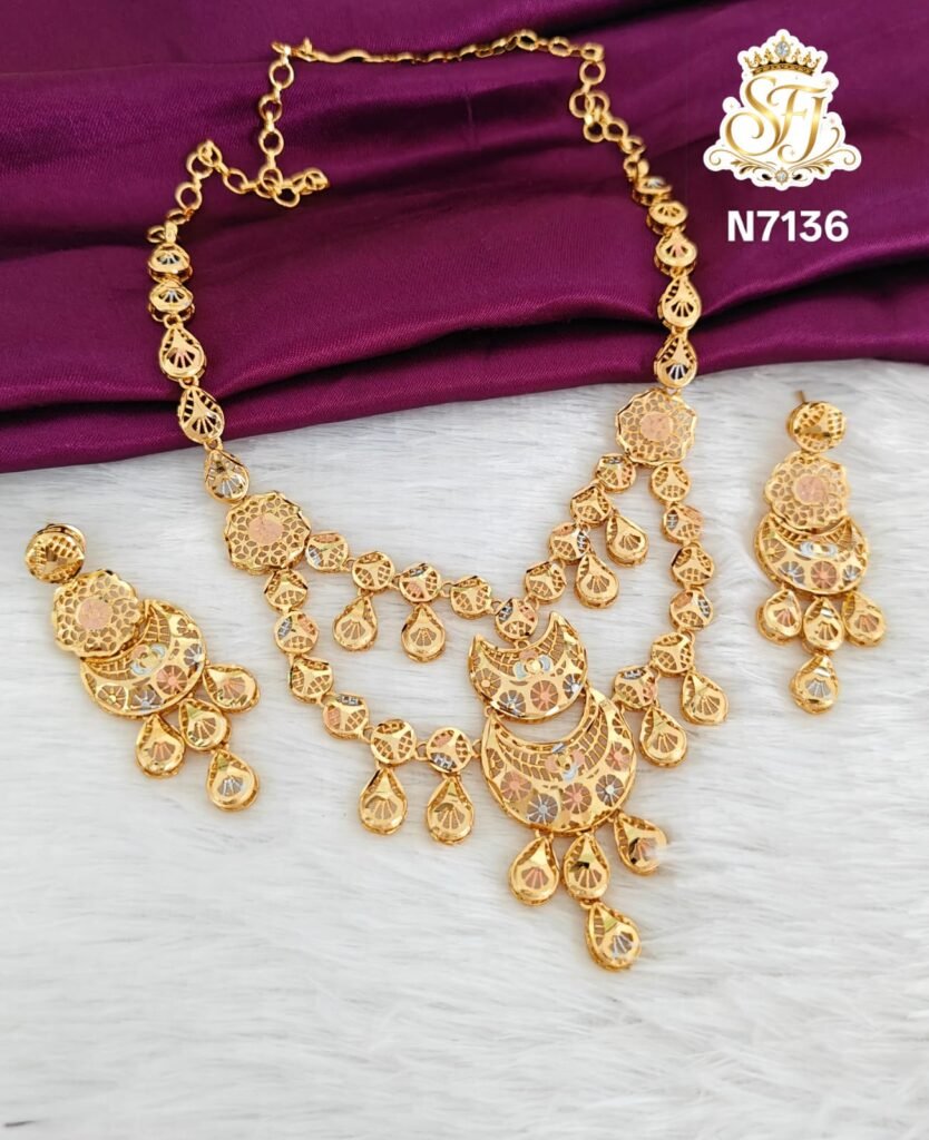 Double layer Drop Necklace