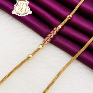 Sparkle Mugappu Chain
