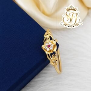 Floral Grace Bangle