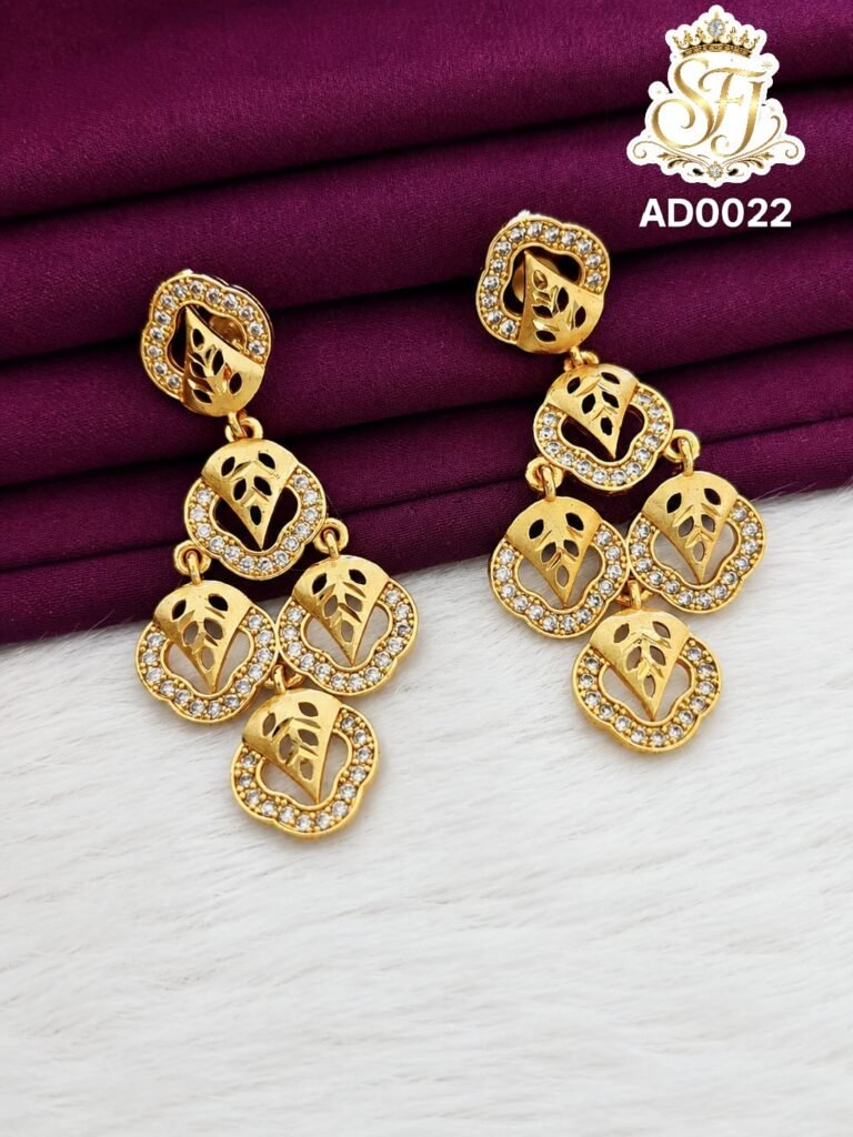 Designer Ad Earrings