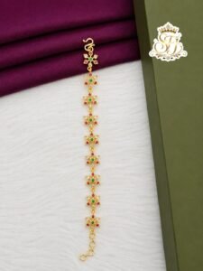Multistone floral Bracelet