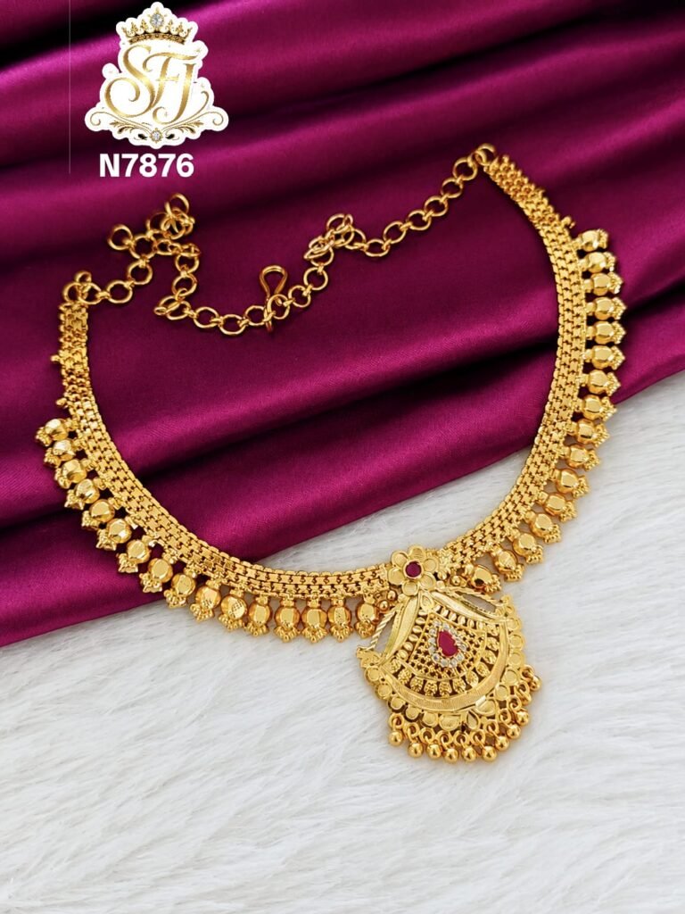 Ruby stone Necklace