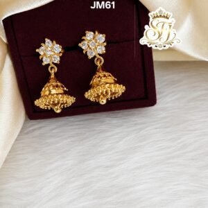 FLORAL STONE EARRING