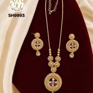 Circle pendent short chain