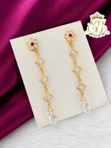 FLORAL DROP EARRING