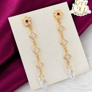 FLORAL DROP EARRING
