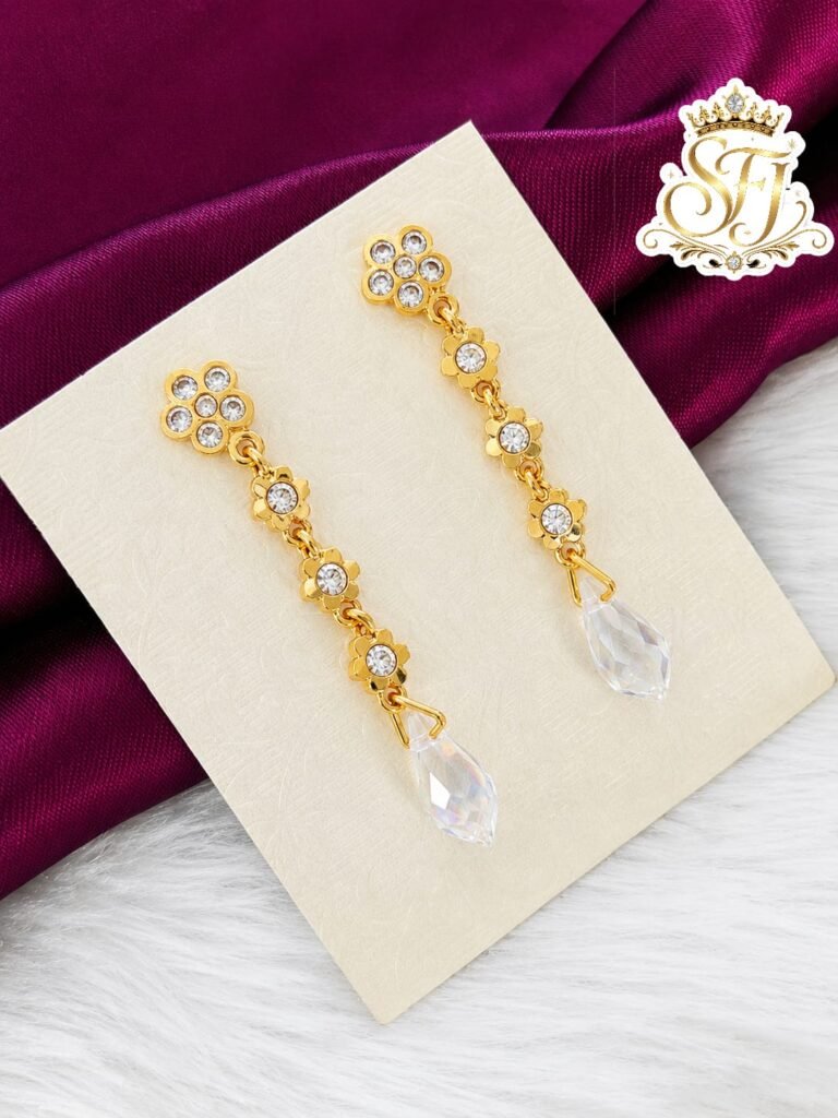 CRYSTAL DROP EARRING
