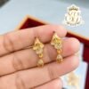 Traditional Gold Covering Earrings for Women