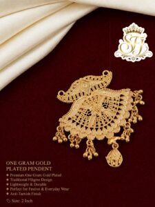 One Gram Gold Plated Traditional Pendant
