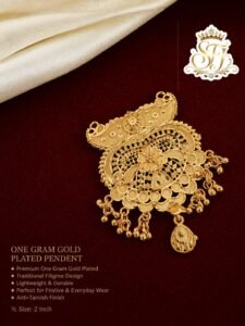 Elegant Hanging Bead Detailing