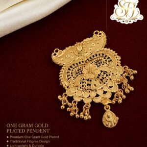 Elegant Hanging Bead Detailing