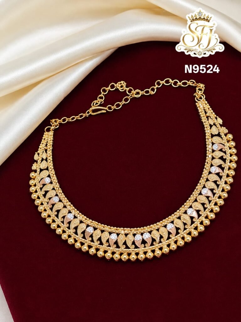 PREMIUM ONE GRAM GOLD PLATED NECKLACE