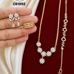 WHITE STONE ELEGANT COMBO SET