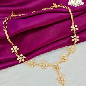 PREMIUM WHITE STONE NECKLACE