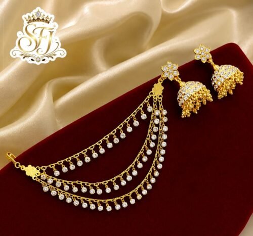 STONE DROP EARRING AND MATTAL