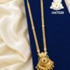 PREMIUM FLORAL RUBY STONE HARAM