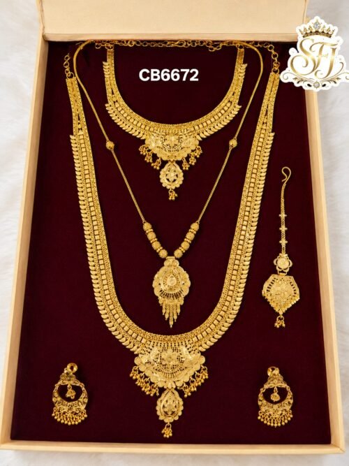 PREMIUM REPLICA GOLDPLATED COMBO SET