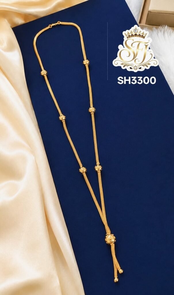PREMIUM GOLD BEAD BALL CHAIN