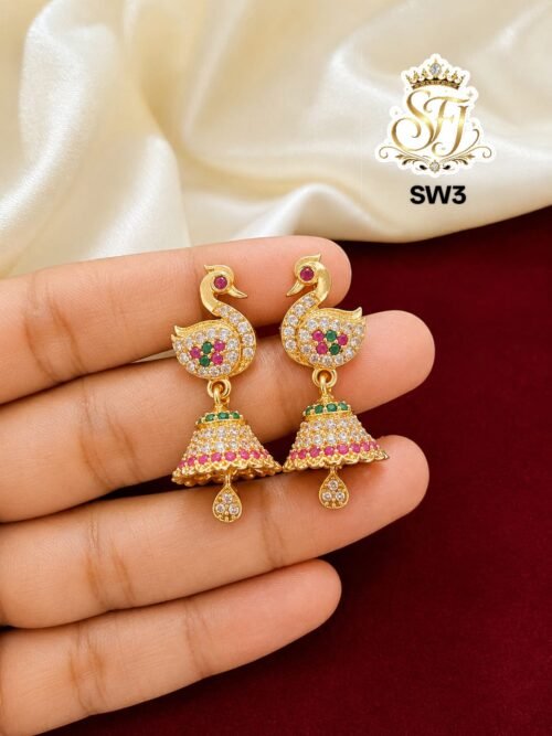 premium swan stone jumkas