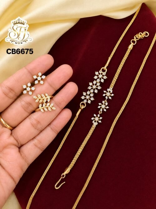 PREMIUM WHITE FLORAL COMBO SET