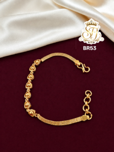Gold finish bracelet