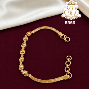 Gold finish bracelet