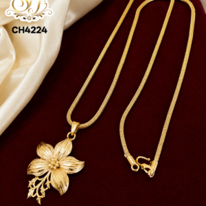 Floral pendent chain