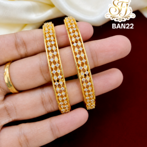 Premium white stone bangle