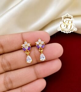 Diamond replica earrings