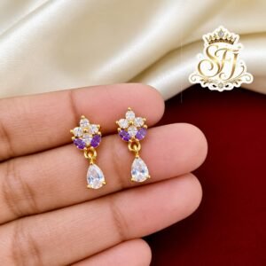 Diamond replica earrings