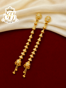 Rajkot type long earrings