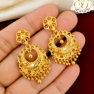 Gold look new earrings