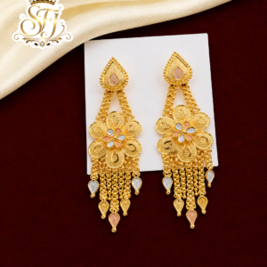Long tassel earrings