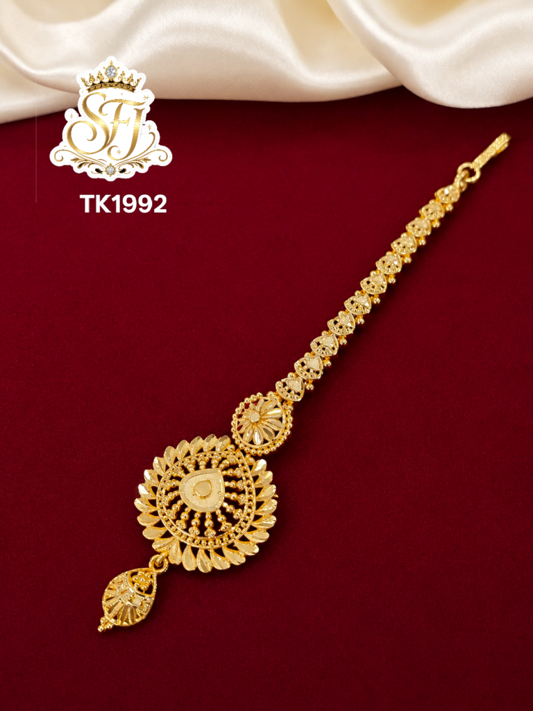 One gram gold plated tikka