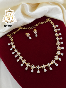 New Ad diamond replica necklace