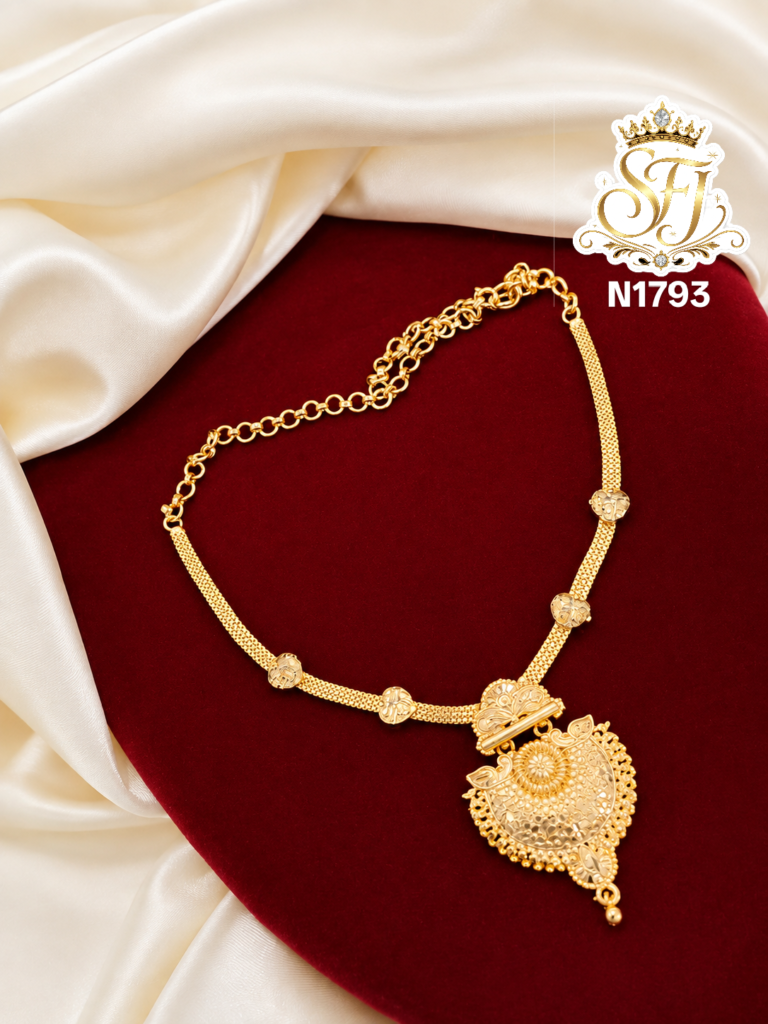 South Indian jewellery necklace
