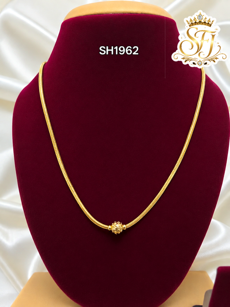 Gold Covering Designer Ball Chain