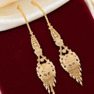 Long bridal earrings